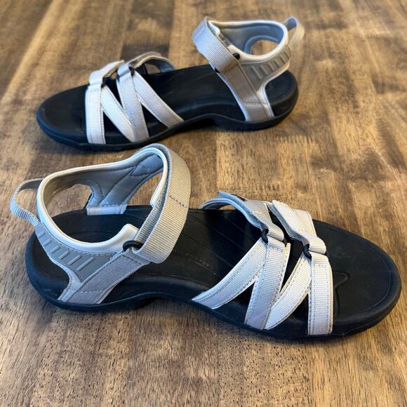 Teva Tirra Sandals Outdoor Hiking Beach Strappy REI Black/Birch Multi Women’s 9 - Picture 5 of 9